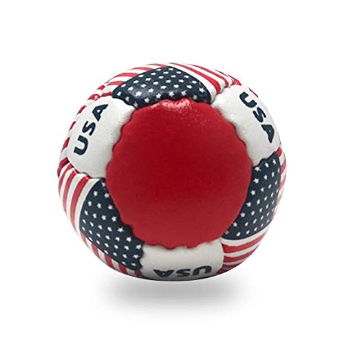 Lax Sak 6 Pack American Flag Lacrosse Training Balls. Same Weight & Size as a Regulation
