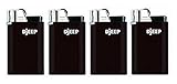 Djeep Lighters 4 Pack Black
