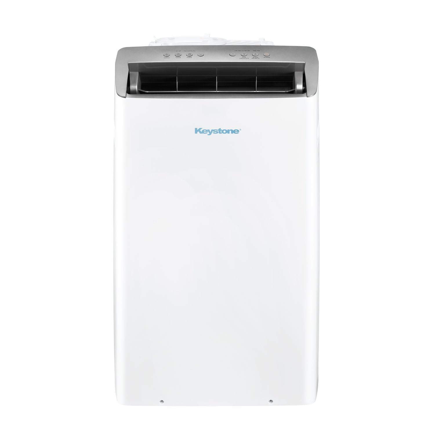 Photo 1 of Keystone 14,000 BTU ASHRAE/12,000 BTU DOE Portable Inverter Air Conditioner with Heater, Quiet, High Efficiency Operation and Remote, AC Unit for Apartment, Living Room, Medium Rooms up to 550-Sq. Ft.