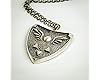 Amazon.com: Undertale/Deltarune Delta Rune silver necklace | jewelry ...