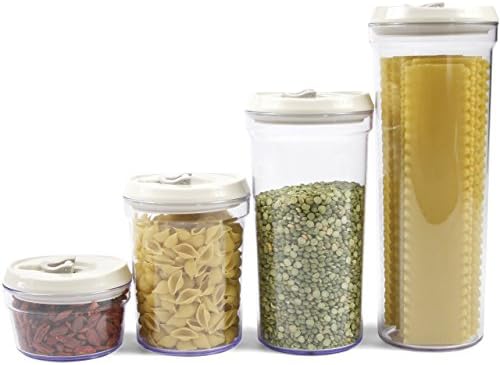 Standard Street Food Storage Canisters, Airtight, Non-Breakable and BPA-Free