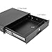 Navepoint Rack Mount Drawer for 19-Inch Server Cabinet Case Or DJ with Lock and Key 2U Black