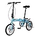 EUROBIKE Folding Bike 14″ Mini Aluminum Alloy Travel Lightweight Portable Foldable Bicycle one Speedthumb 3