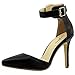 Women's High Heel Pointed Toe Ankle Buckle Strap Evening Party Dress Casual Sandal Shoes