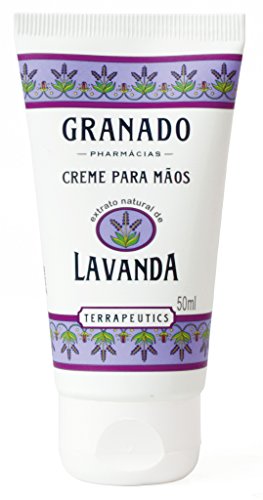 Linha Terrapeutics Granado - Creme Para Maos Lavanda 50 Ml - (Granado Terrapeutics Collection - Lavender Hand Cream 1.7 Fl Oz)