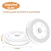 Motion Sensor Light, Ms Kelly Cordless Battery-Powered LED Night Light, Stick-Anywhere Closet Stair Lights Under-Cabinet Lamp, Step Safe Lights for Hallway, Bathroom, Bedroom, Kitchen,Cabinet- 3 Packs