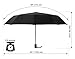 Swish Compact Travel Umbrella with Auto Open Close (Black)