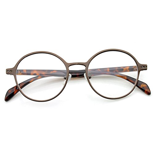 Pensee oval round circle eye glasses large oversized me…