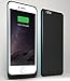 iPhone 6S Plus Battery Case , iPhone 6 Plus Battery Case - 6000mAh External Protective Charging Case Extended Portable Charger Backup Battery Pack Case (Blue)