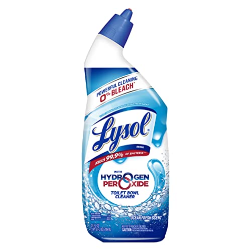 Lysol Toilet Bowl Cleaner Gel, For Cleaning and Disinfecting, Bleach