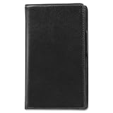 Orgnzr Starter Set,Fine-Grained Leather,3-1/2 quot;x6-1/2 quot;,BK