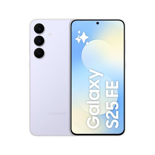 Galaxy S25 FE 256GB, Teléfono Móvil con IA, Marco Ligero 7,5mm, Pantalla FHD+ 6,7", Cámara 50MP, Exynos 2400, 8GB RAM, Garantía Fabricante 3 Años+1 Año Extra, Negro Intenso (Versión Española)
