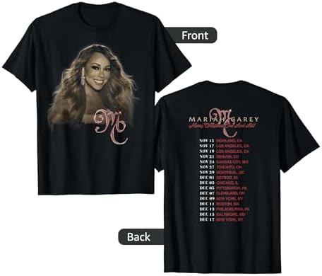 Amazon.com: Mariah Carey Official It's Time T-Shirt : Clothing