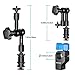 Neewer Aluminum Alloy Articulating Magic Arm - 7 Inches/ 17.78 Centimeters, with 15mm Rod Clamp for Mounting LED light, Monitor, Flash to DSLR Camera or DSLR Movie Rig