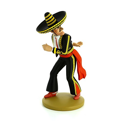 Collection figurine Tintin Alcazar knife-throwing Moulinsart 42203 (2016)