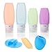 FAMILIFE Travel Bottle Set, TSA Approved, BPA Free, Leak Proof, Food Grade Silicone