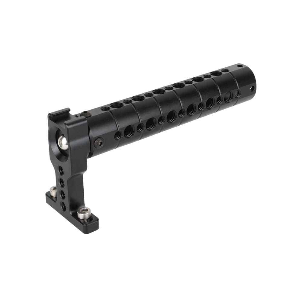 SZRIG Top Handle Grip with Cold Shoe Mount for Camera Cage(Black)