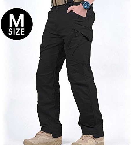 Go Tactical Pants Khaki/Brown/Black/Grey Size: Men’s M/L/XL/XXL – Plentiful Pockets – Amazing Stretch and Give – Practical to Playful – Durable, Machine-Washable Fabric