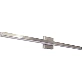 Goozegg 36 inch LED Bathroom Vanity Lights Over Mirror, 3CCT Modern Vanity Lighting Fixtures, 24 Watt, Nickel