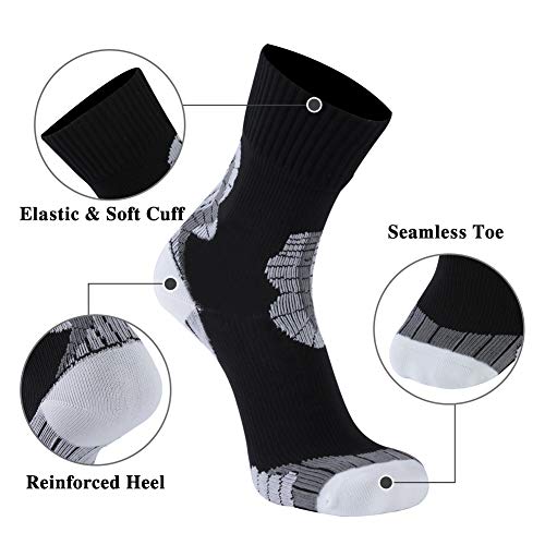 image for Waterproof Skiing Socks Youth, SuMade Mens Heavy Winter Warm Wader Tre