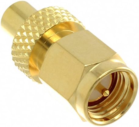 Siretta Ltd CONN ADAPT MCX JACK TO SMA PLUG Coaxial Connectors (RF) - Adapters ADAPT/MCXF/SMAM