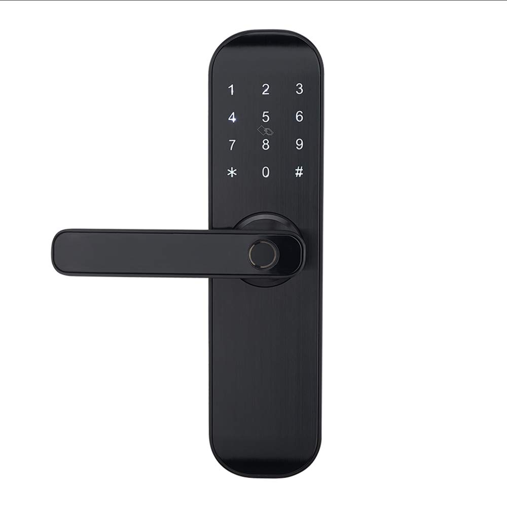 HAIFUAN M20 Bluetooth Digital Lock,Unlock with Card, Code, App (Compatible with Alexa) (Left Hand Door Only)