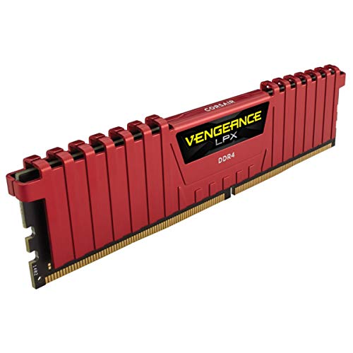 Corsair-Vengeance-LPX-Mdulo-de-memoria-XMP-20-de-alto-rendimiento-de-16-GB-2-x-8-GB-DDR4-2400-MHz-C16-color-rojo