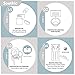 Soothic Commode Liners with Absorbent Pads, Disposable Bedside Bag, Commode Pail, Potty or Chair, Standard Universal fit