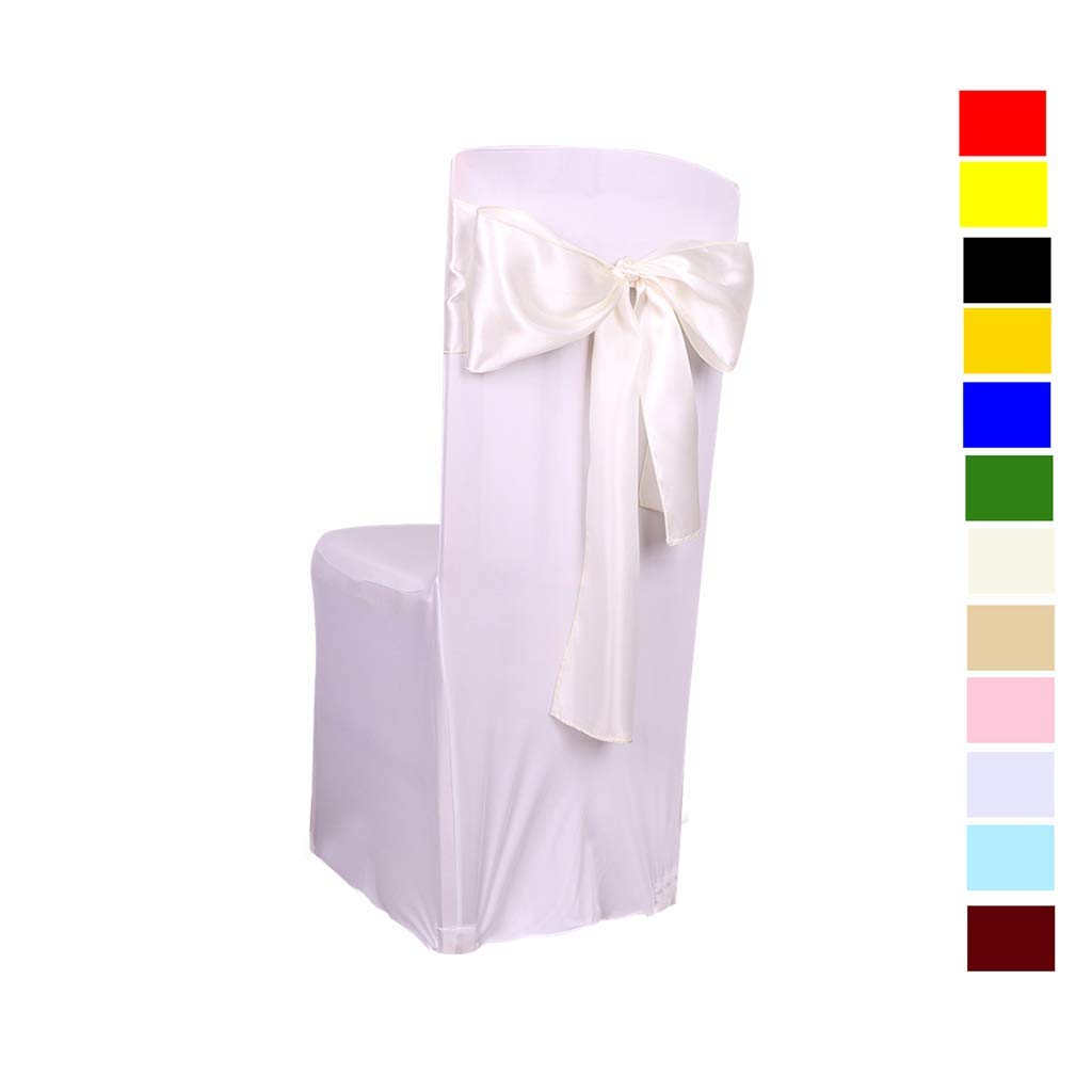 Best Ivory Wedding Chair Covers