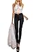 Simplee Apparel Women's Halter Neck Tank Crop Top Sleeveless Lace Vest Bustier White