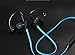 Sport Bluetooth 4.1 Wireless Headphone, BRONZEMAN S4 Stereo Earbuds, Noise Cancellation Secure In Ear Fit Headphone with Microphone for Running Gym (4 Colors) (Blue)