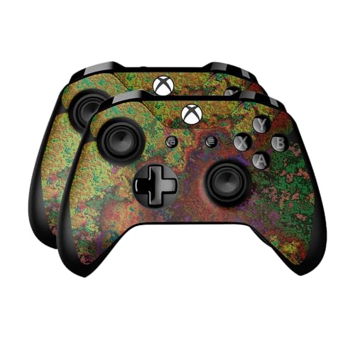 Skin Compatible with Microsoft Xbox One Controller (2 Pack) - Rust - Premium 3M…
