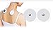 [DR. MUSIC] TENS Pads for FDA Cleared Wireless TENS Unit Controlled with Mobile APP, Rechargeable Muscle Pain Relief for Anytime Anywhere USE, DR. MUSIC 3s(Personal Use) Self-Adhesive Electrodes