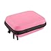 Geekria NOVA Headphones Case for in-Ear Headphones, Replacement Hard Shell Travel Carrying Bag with Cable Storage, Compatible with Sony, JVC, Audio-Technica Headsets (2 Packs/Pink)