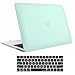 ProCase MacBook Pro 13 Case 2019 2018 2017 2016 Release A2159 A1989 A1706 A1708, Hard Case Shell Cover and Keyboard Skin Cover for MacBook Pro 13 Inch with/Without Touch Bar -Clear Green