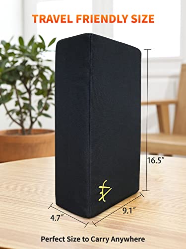 Agsnilove Meditation Cushion Yoga Bolster Pillow Thick High Density Foam Floor Seating Cushion for Yoga Meditation Living Room Sofa Balcony Outdoor