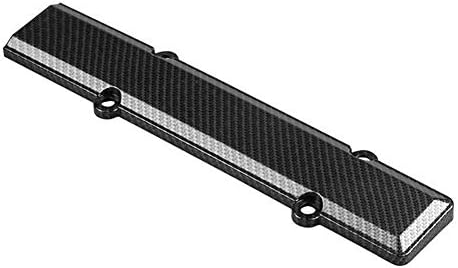qhtongliuhewu 1 x Valve Spark Plug Cover Car Carbon Fiber Insert For Honda Acura - 36cm x 10cm x 2cm(Approx)