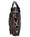 Videng Polo POLO VIDENG M278 Men's Classic Top Cow Leather Business Handbag Briefcase Shoulder Messenger Satchel Bag For Laptop Macbook Father's Day Gift (Brown)