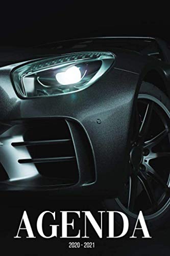 Agenda 2020 2021: Agenda scolaire journalier voiture sport tunning | Primaire - Collège - Lycée - Étudiant | 1 page par jour - Calendrier, Emploi du temps...