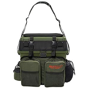 Arapaima Fishing Equipment® Boîte De Pêche | Siège Boîte De Rangement | Sac à Dos | Tackle Seatbox