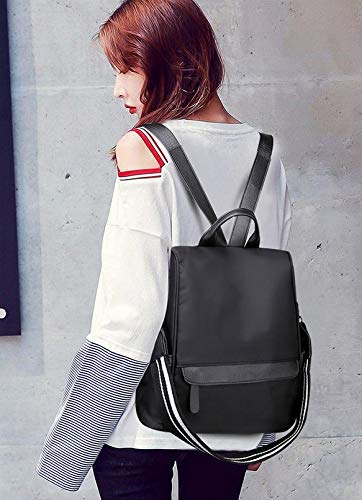 COOFIT Backpack for Women Anti Theft Backpack for Ladies Rucksack Casual Nylon Backpack for Girls School Bags