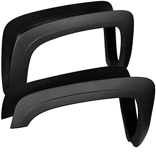 CarpartsinnovateFor 07-13 Chevy Silverado 1500 Fleetside Long Bed OE Style Smooth Fender Flares