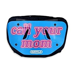 Battle Call Your Mom Chrome Football Back Plate