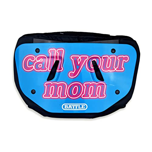 Battle Call Your Mom Chrome Football Back Plate