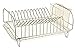 Better Houseware 3423 Compact Dish Drainer Set, Stainless 12