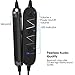 Bluetooth Headphones, Bluetooth 4.2 Runner Headset Sport Earphones with Mic Stereo Noise Cancelling and Sweatproof 5.5 Hours Playtime in Ear Earbuds for Gym Workout Running Blackout (Black)thumb 1