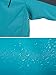 wantdo Women's Windbreaker Raincoat Breathable Softshell Hiking Jacket Blue M