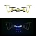 Virhuck T915 Toy for Kid Mini RC Drone 2.4 GHz 4 CH 6 Axis Gyro System LED Lights Headless / Inverted Flight / One Key Return Mode Quadcopter Camouflage (Green)