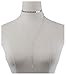 Tupai Fashion Women Girls Thin Layered Sequins Choker Necklace Lady Long Chain Pendant Necklace (Silver)