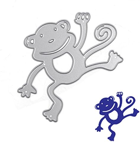 Niceskin DIY Scrapbooking Die Cutting Stencils for Album Card Crafts Paper, Carbon Steel, Silver